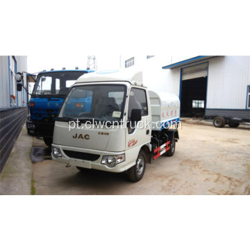 Barato JAC mini 3cbm Gancho Lifter Garbage Truck